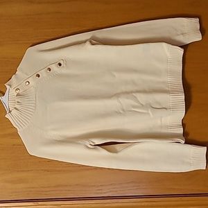 NWT Chaps Ivory Sweater